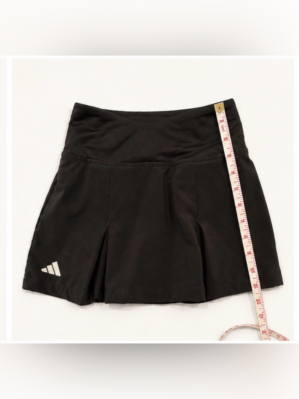Adidas Girls Black Athletic Skort - Picture 2 of 4